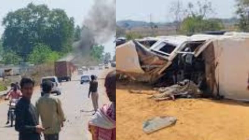 Accident: अंबिकापुर में भीषण सड़क हादसा: बोलेरो और ट्रक की टक्कर, चार की मौत