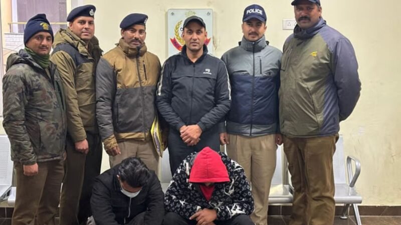 मनाली के होटल में पुलिस की बड़ी कार्रवाई, दो चिट्टा तस्कर गिरफ्तार