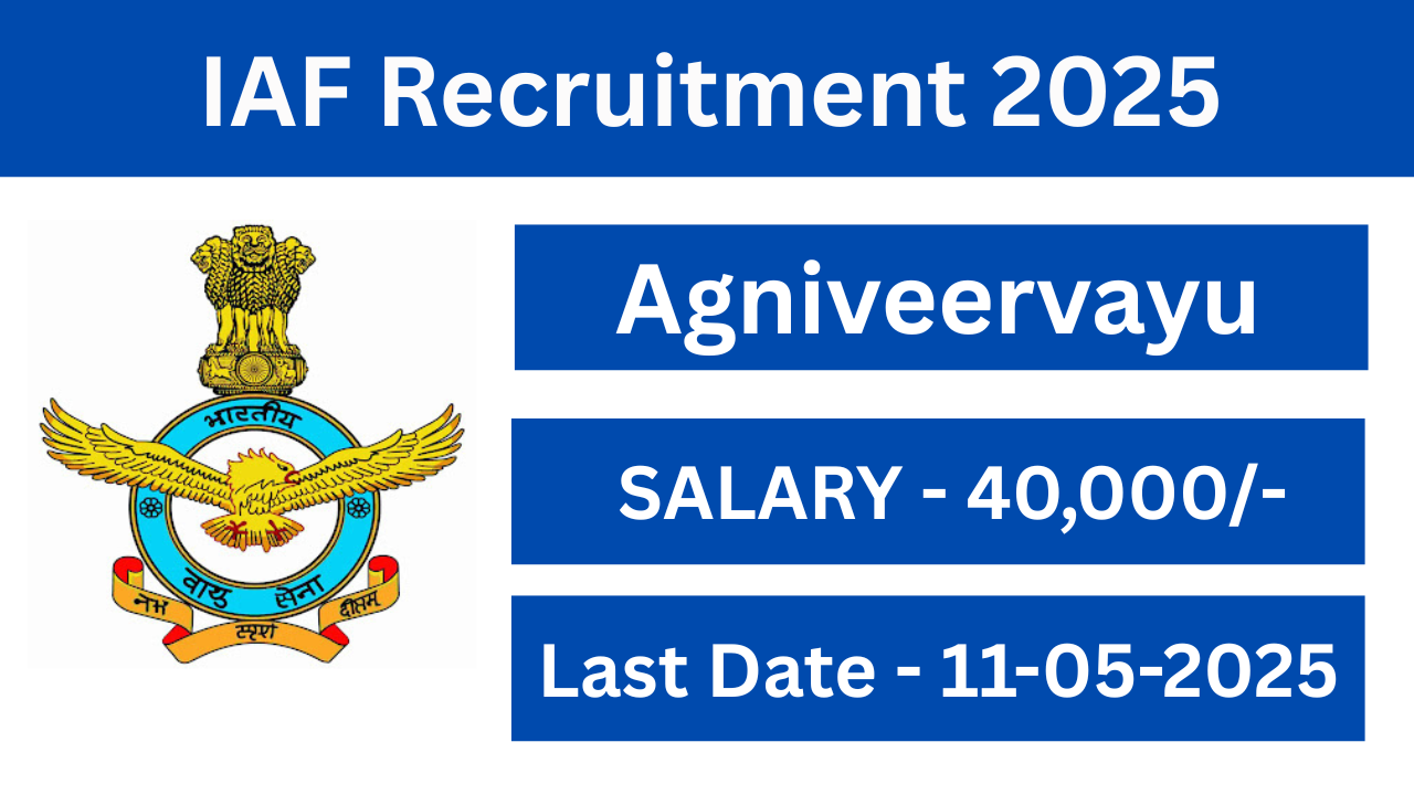 IAF Agniveervayu Recruitment 2025