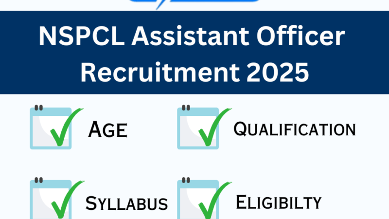 NSPCL Assistant Officer Recruitment 2025