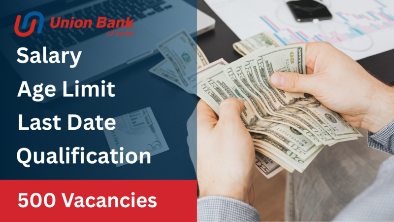 Union Bank of India SO Recruitment